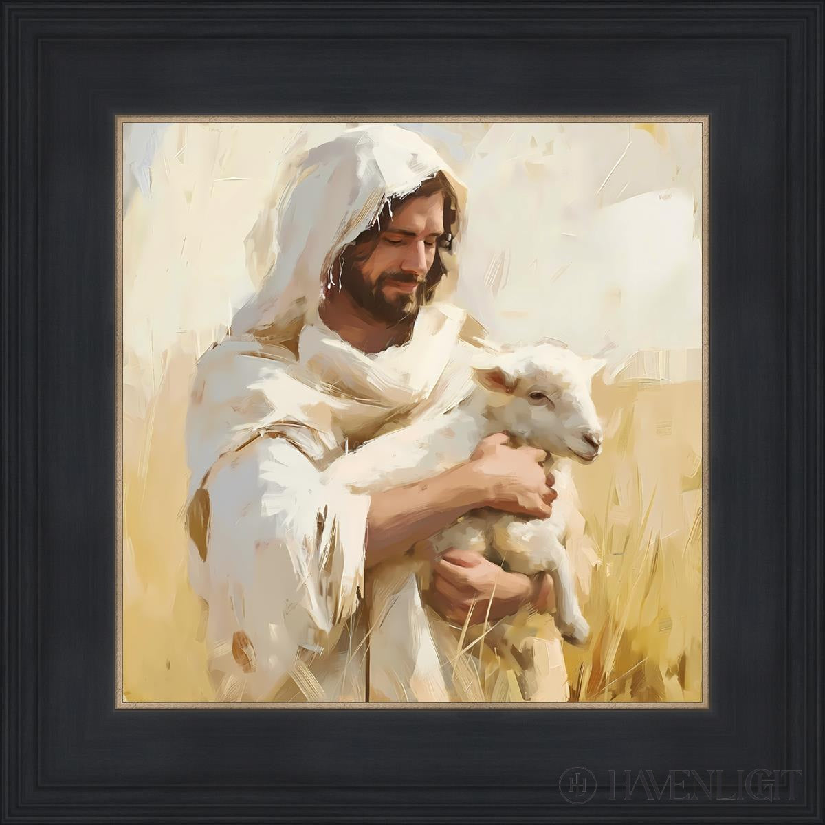 Shepherd Of My Soul Open Edition Print / 12 X Black 16 3/4 Art