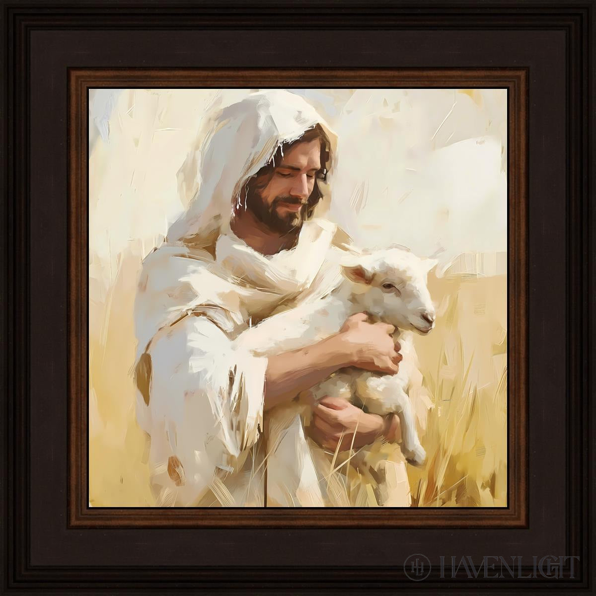 Shepherd Of My Soul Open Edition Print / 12 X Brown 16 3/4 Art