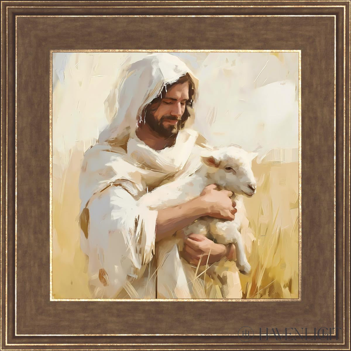 Shepherd Of My Soul Open Edition Print / 12 X Gold 16 3/4 Art