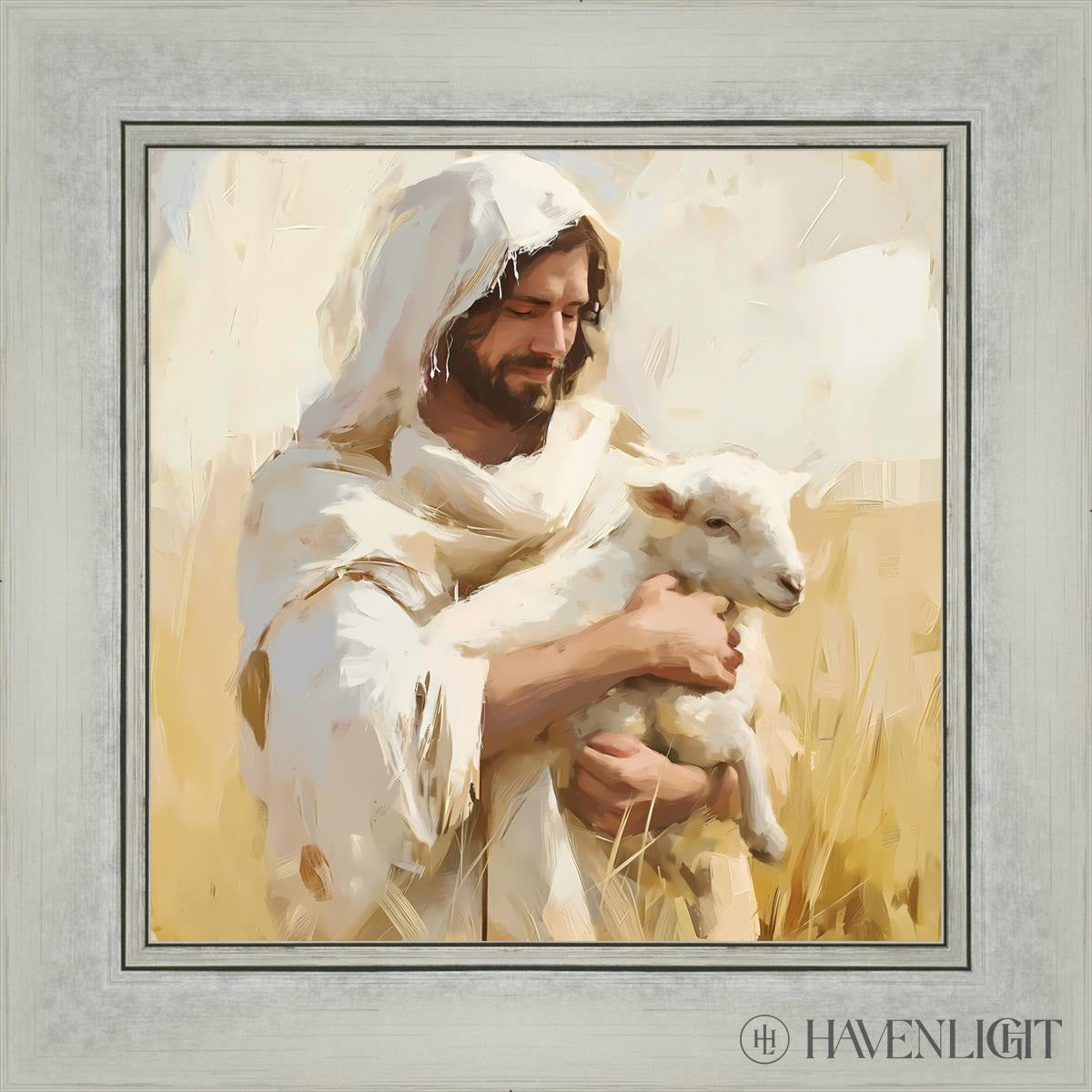 Shepherd Of My Soul Open Edition Print / 12 X Silver 16 1/4 Art