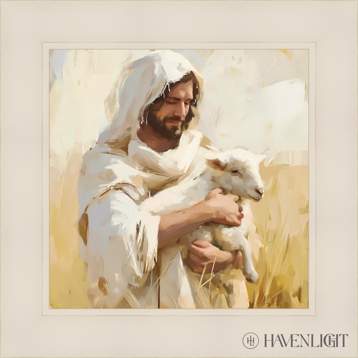 Shepherd Of My Soul Open Edition Print / 12 X White 16 1/4 Art