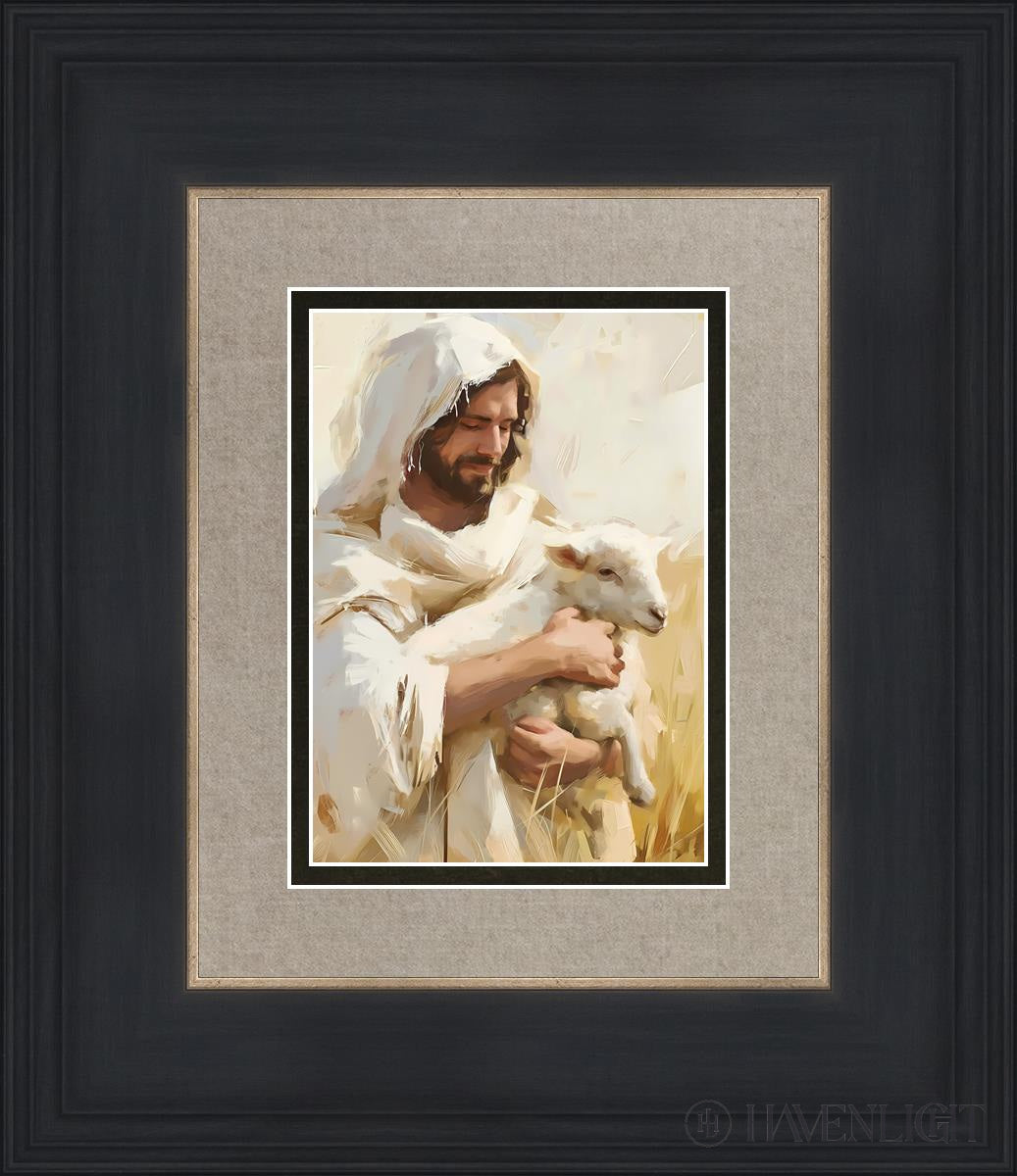 Shepherd Of My Soul Open Edition Print / 5 X 7 Black 12 3/4 14 Art