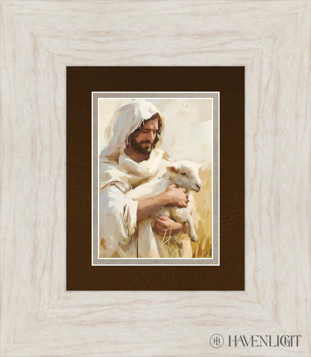 Shepherd Of My Soul Open Edition Print / 5 X 7 Ivory 13 1/2 15 Art