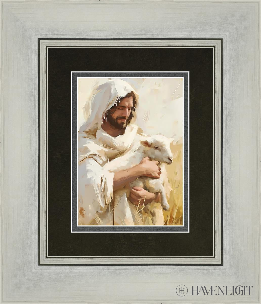 Shepherd Of My Soul Open Edition Print / 5 X 7 Silver 12 1/4 14 Art