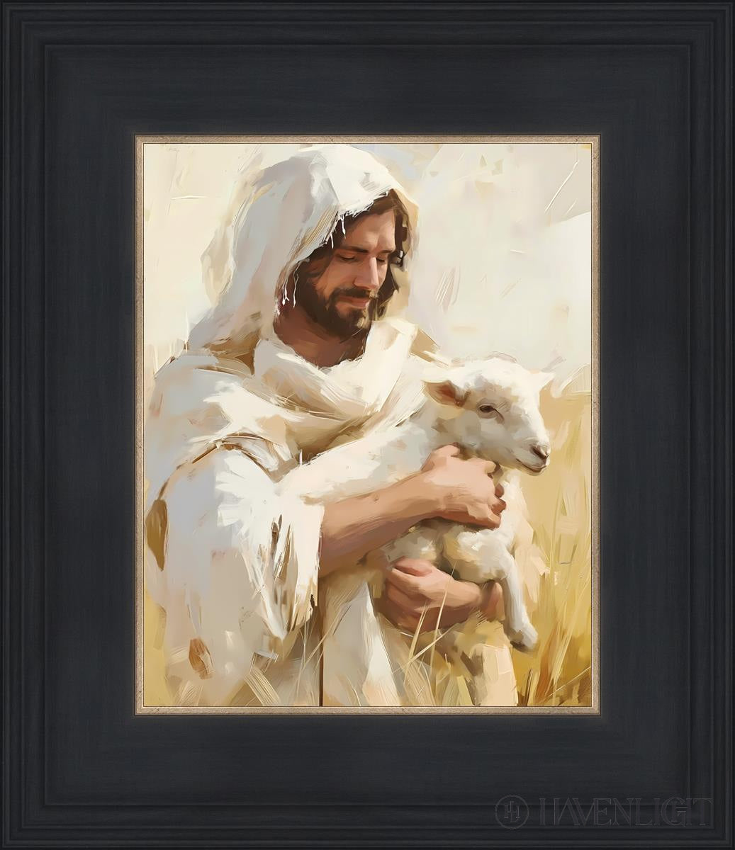 Shepherd Of My Soul Open Edition Print / 8 X 10 Black 12 3/4 14 Art