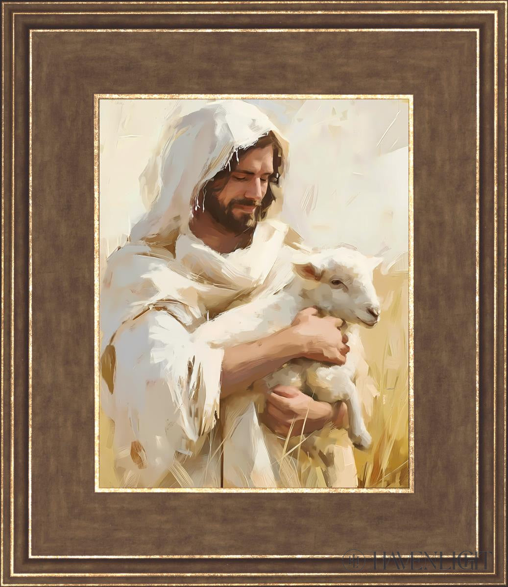 Shepherd Of My Soul Open Edition Print / 8 X 10 Gold 12 3/4 14 Art