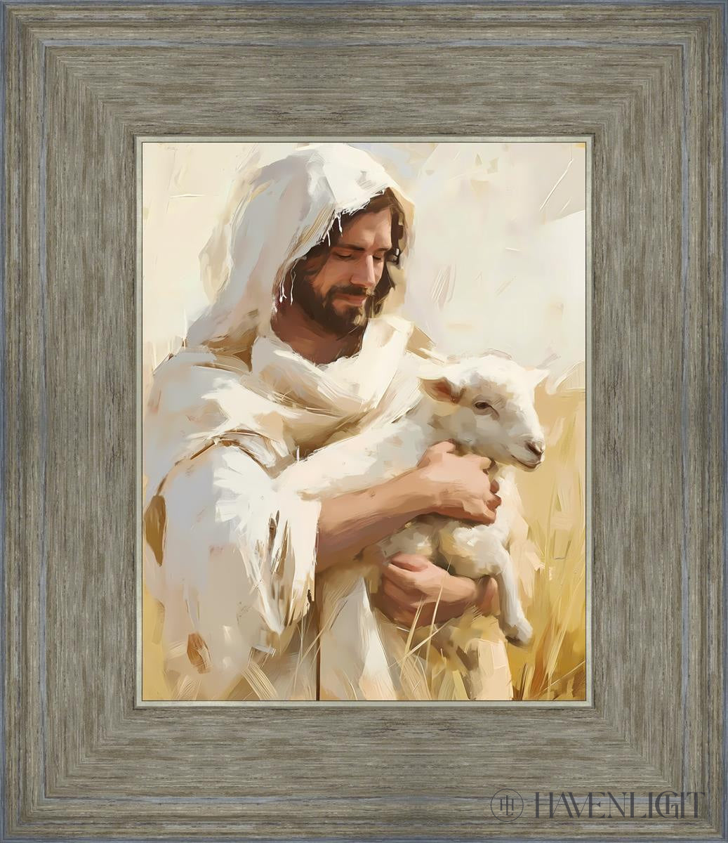 Shepherd Of My Soul Open Edition Print / 8 X 10 Gray 12 3/4 14 Art