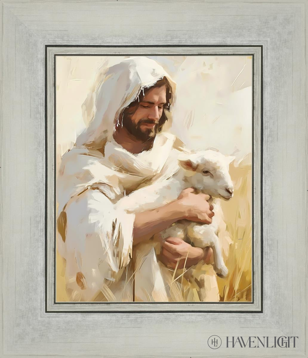 Shepherd Of My Soul Open Edition Print / 8 X 10 Silver 12 1/4 14 Art