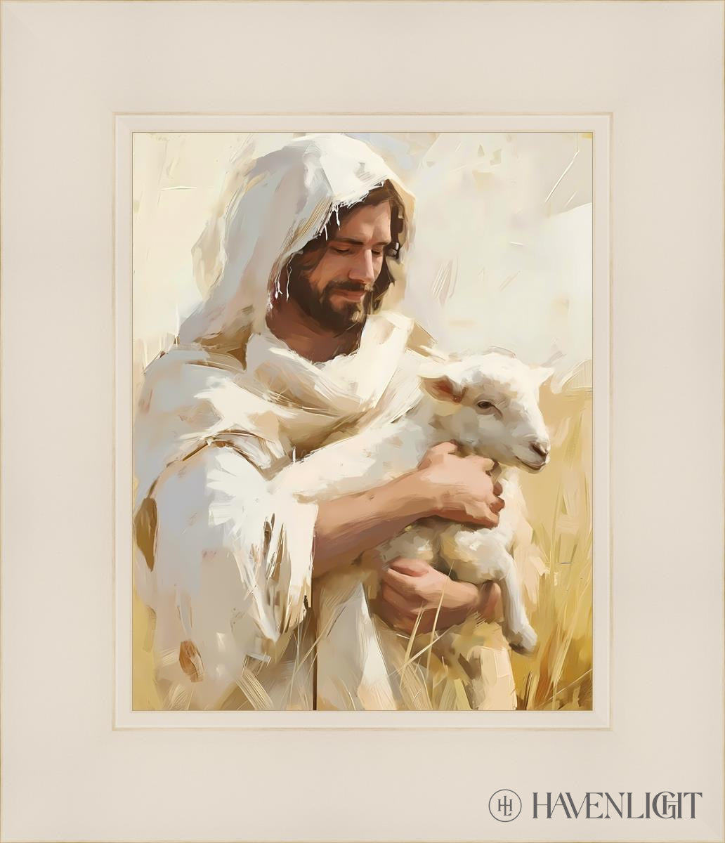 Shepherd Of My Soul Open Edition Print / 8 X 10 White 12 1/4 14 Art