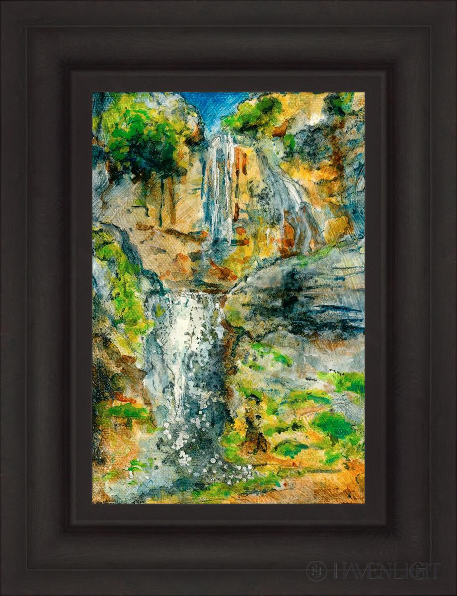 Stewart Falls Open Edition Canvas / 12 X 18 Brown 19 3/4 25 Art
