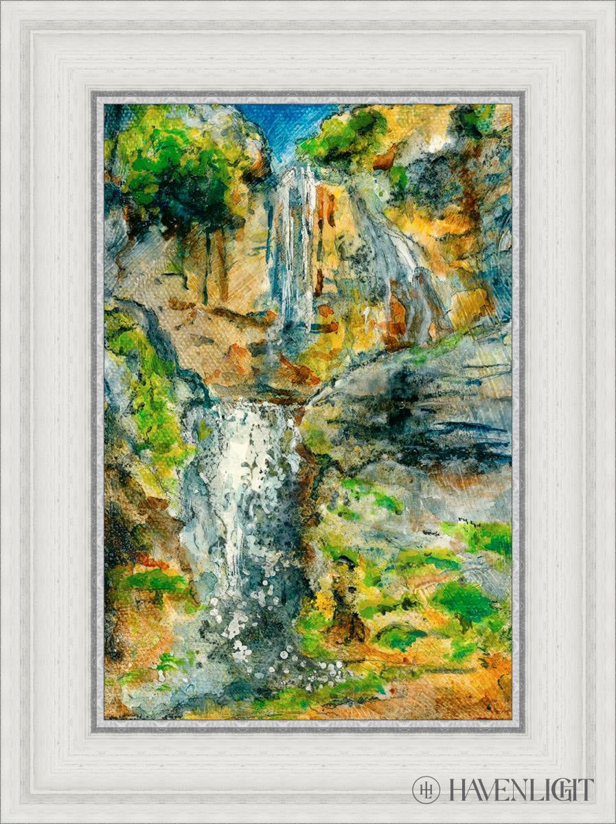 Stewart Falls Open Edition Canvas / 12 X 18 White 17 3/4 23 Art