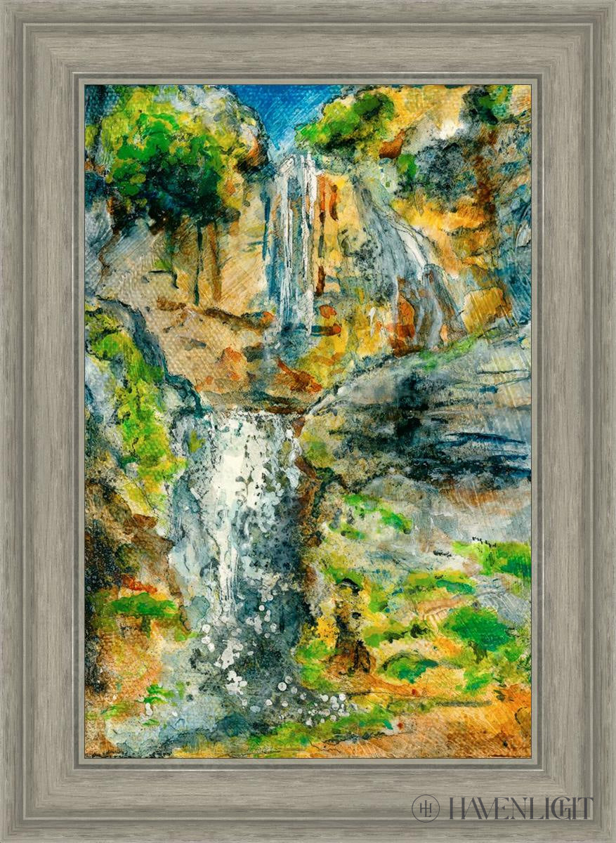 Stewart Falls Open Edition Canvas / 16 X 24 Gray 21 3/4 29 Art