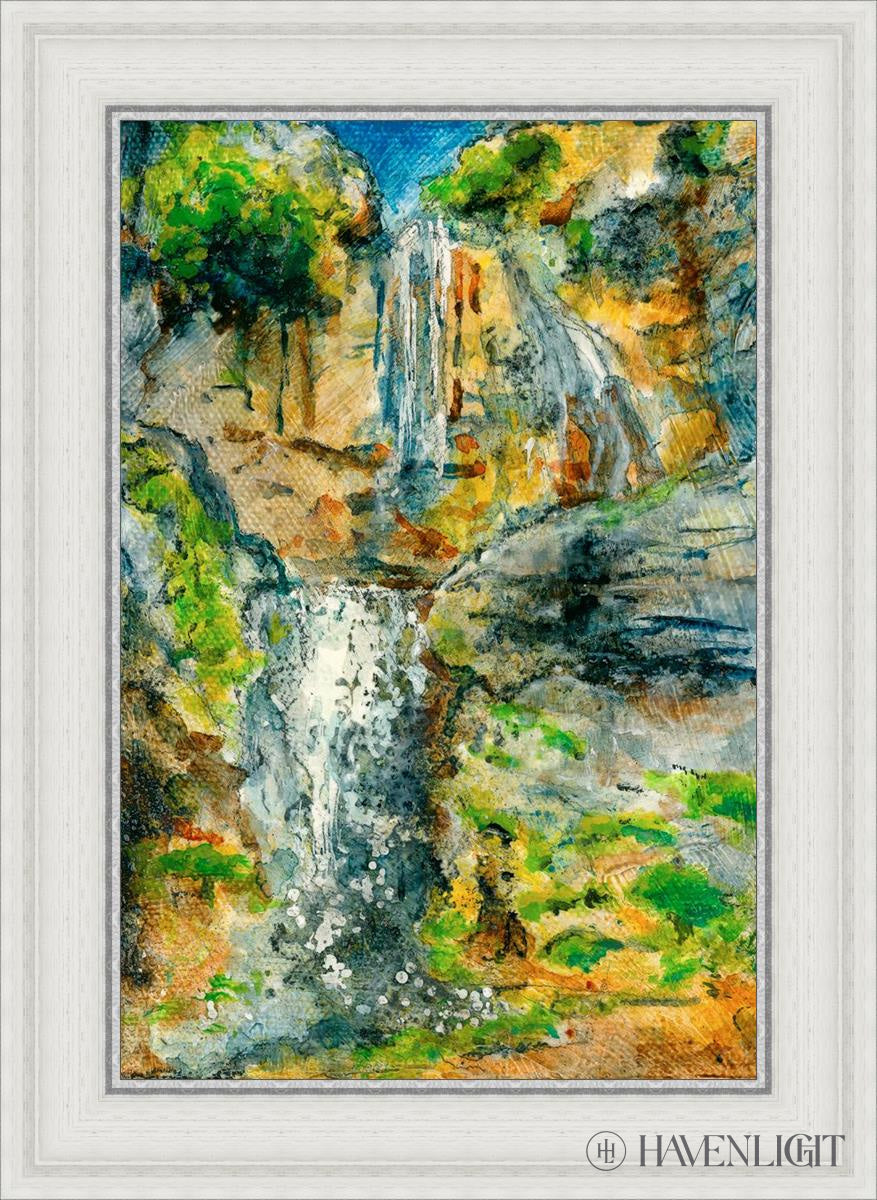 Stewart Falls Open Edition Canvas / 16 X 24 White 21 3/4 29 Art