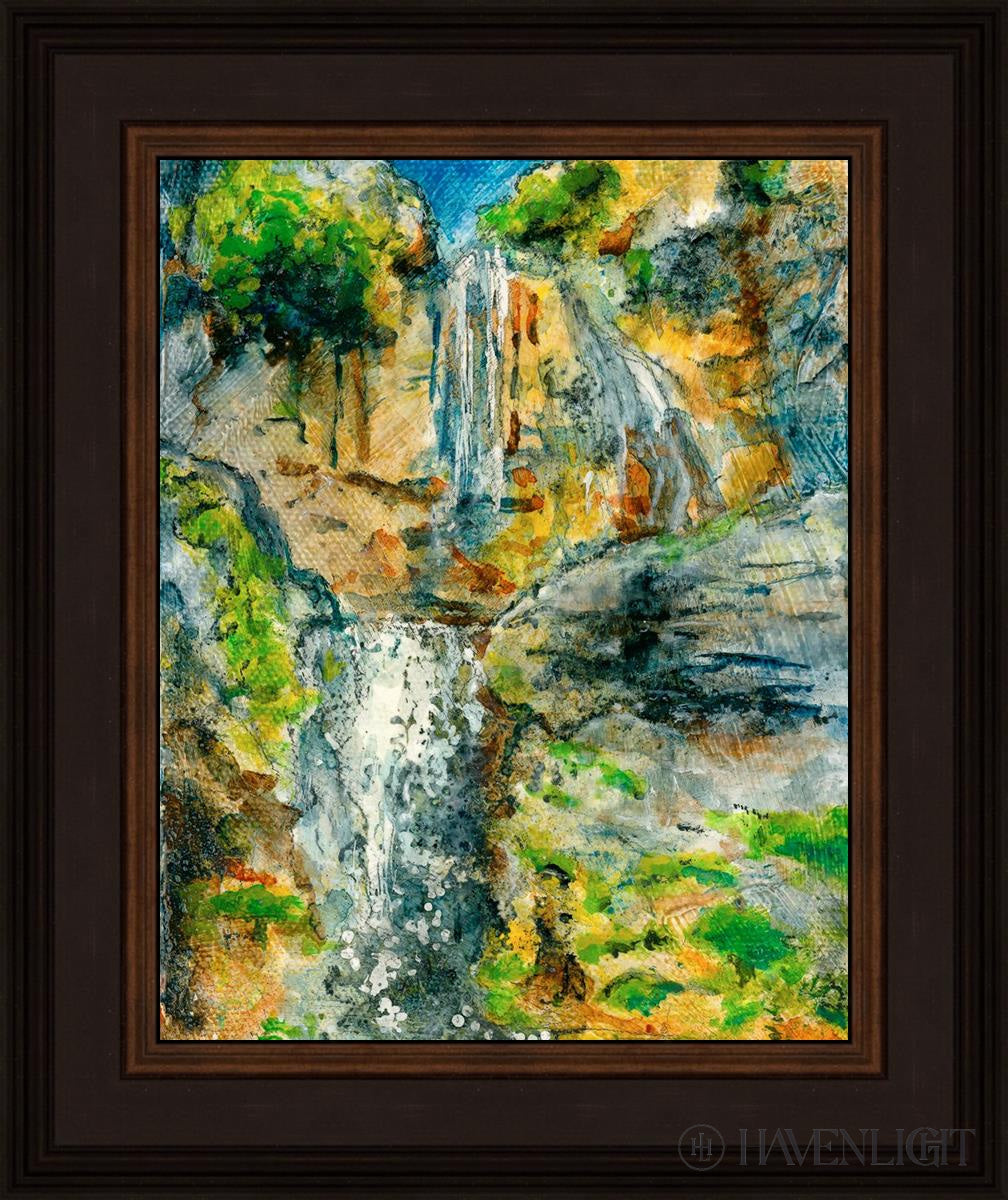 Stewart Falls Open Edition Print / 11 X 14 Brown 15 3/4 18 Art