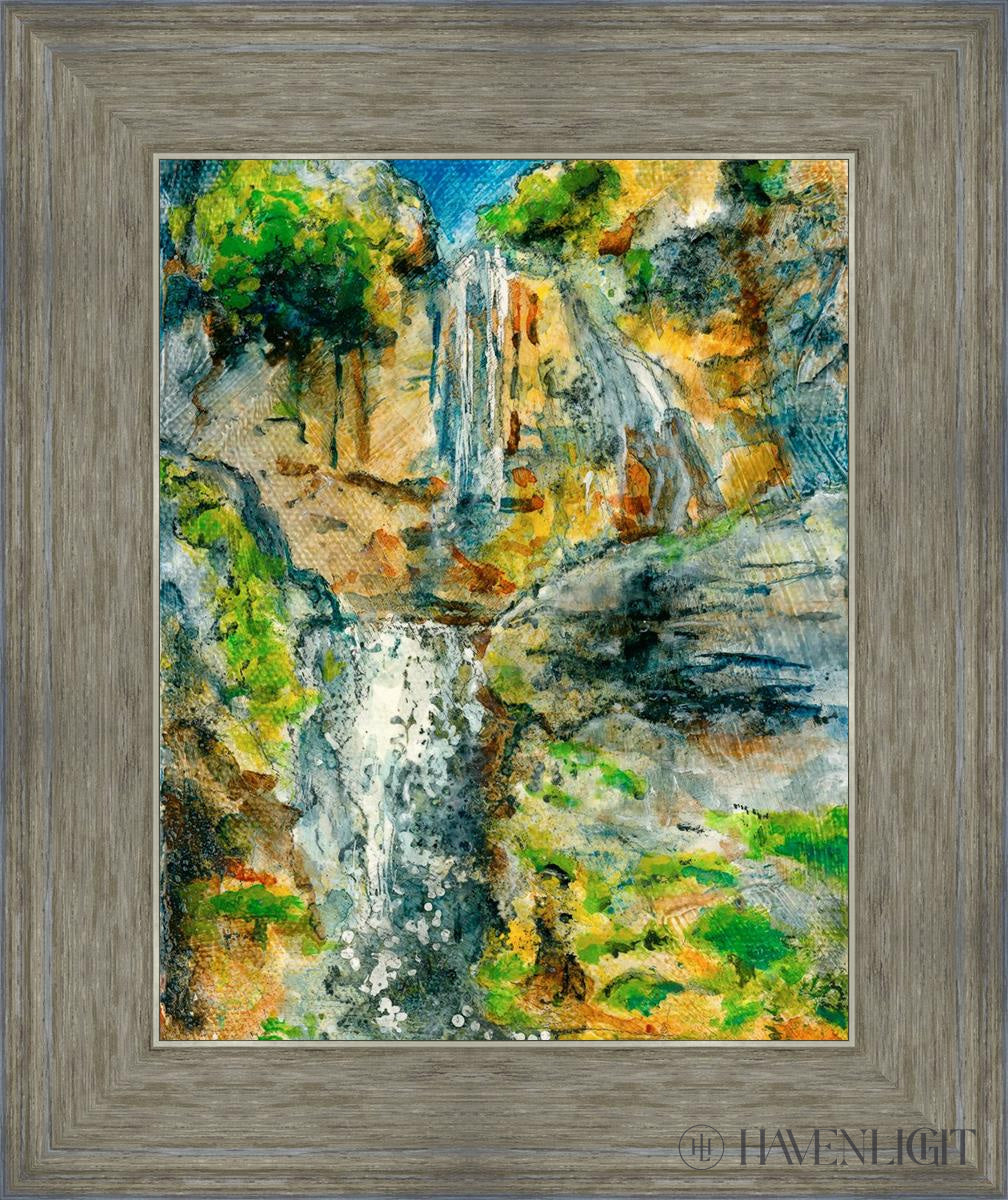 Stewart Falls Open Edition Print / 11 X 14 Gray 15 3/4 18 Art