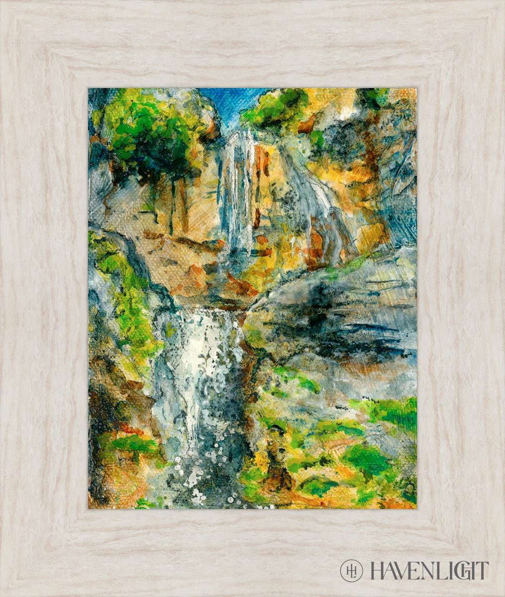 Stewart Falls Open Edition Print / 11 X 14 Ivory 16 1/2 19 Art