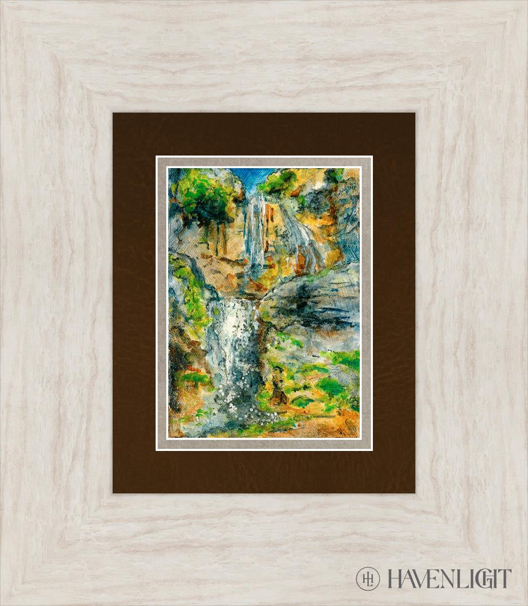 Stewart Falls Open Edition Print / 5 X 7 Ivory 13 1/2 15 Art