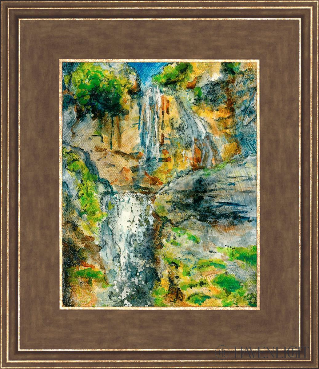 Stewart Falls Open Edition Print / 8 X 10 Gold 12 3/4 14 Art
