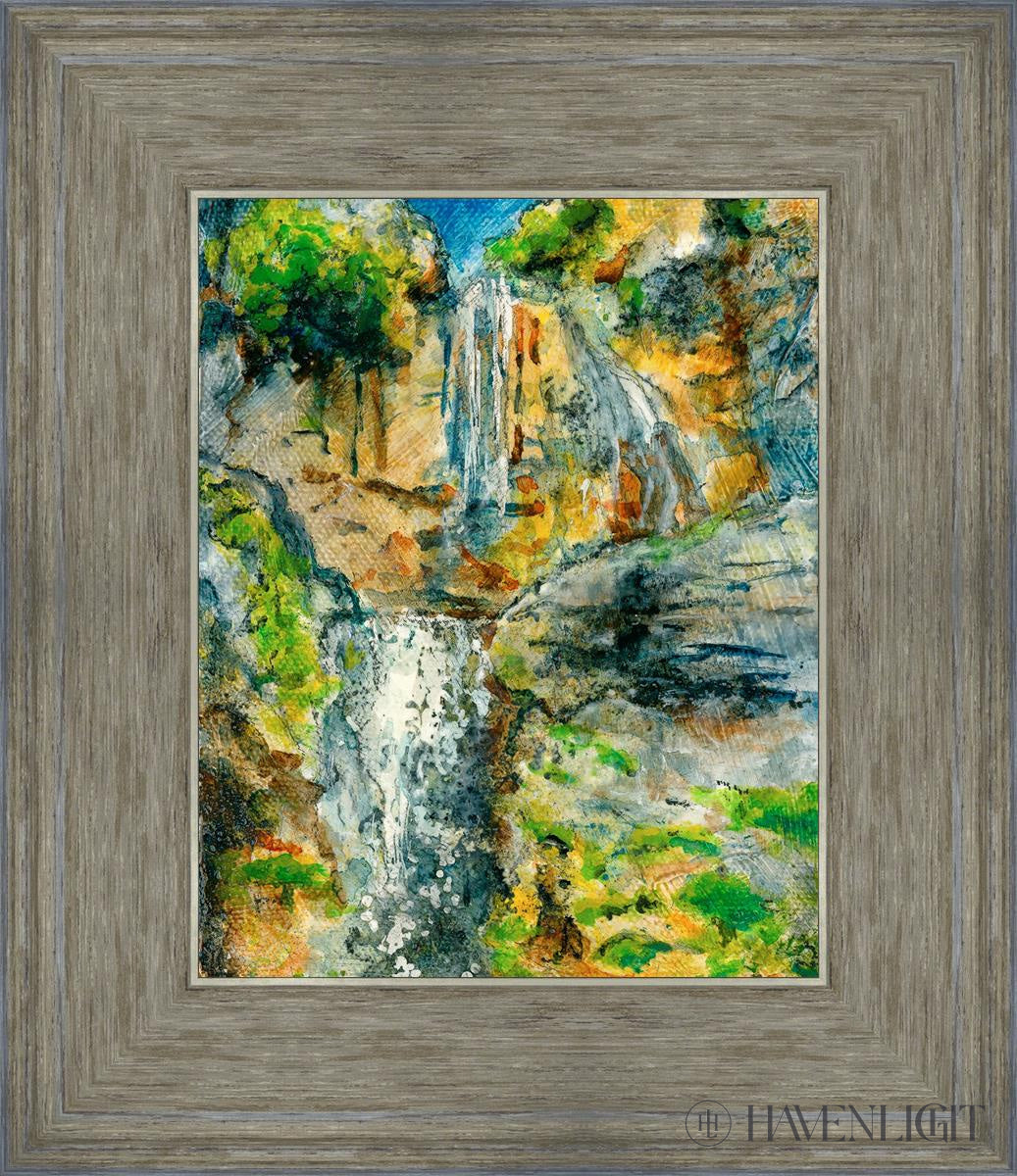 Stewart Falls Open Edition Print / 8 X 10 Gray 12 3/4 14 Art