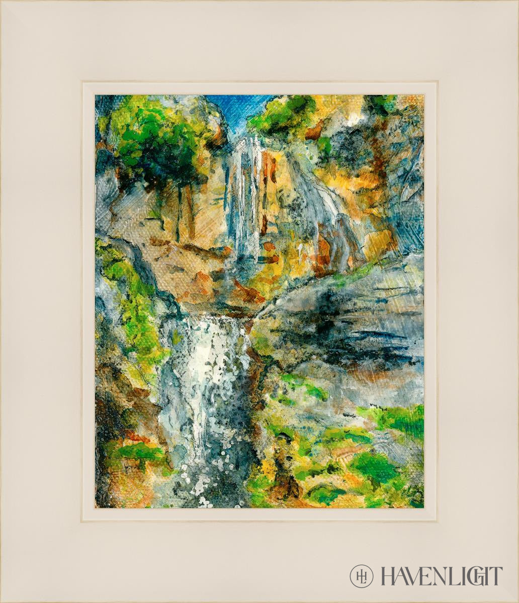 Stewart Falls Open Edition Print / 8 X 10 White 12 1/4 14 Art