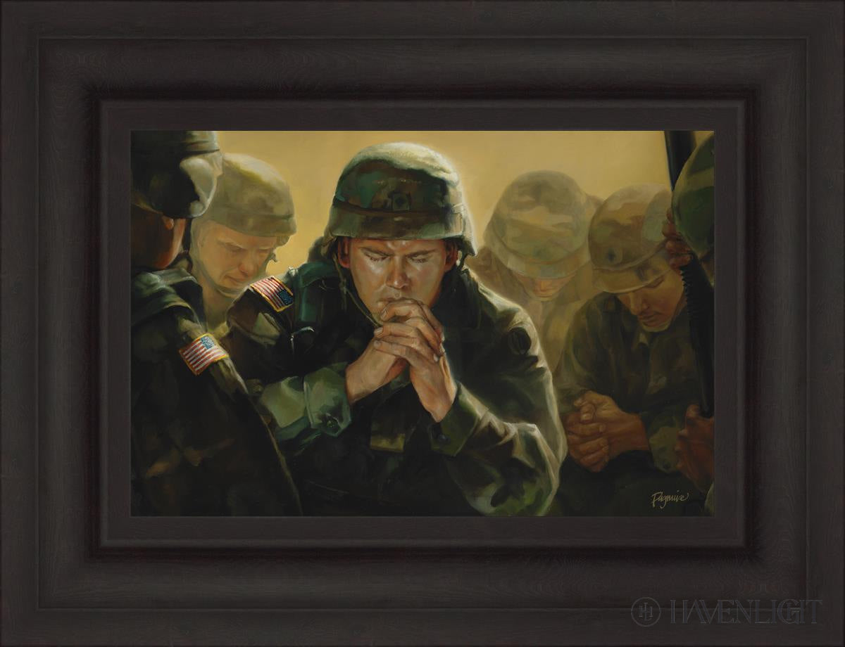 Sweet Hour Of Prayer Open Edition Canvas / 18 X 12 Brown 25 3/4 19 Art