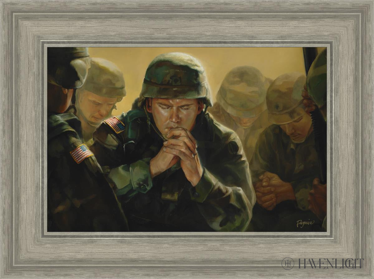 Sweet Hour Of Prayer Open Edition Canvas / 18 X 12 Gray 23 3/4 17 Art