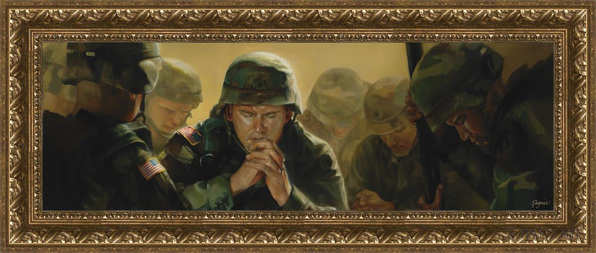 Sweet Hour Of Prayer Open Edition Canvas / 36 X 12 Gold 41 3/4 17 Art