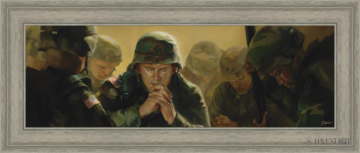 Sweet Hour Of Prayer Open Edition Canvas / 36 X 12 Gray 41 3/4 17 Art