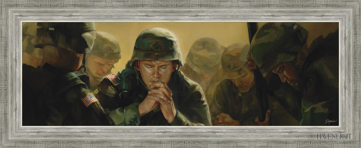 Sweet Hour Of Prayer Open Edition Canvas / 36 X 12 Silver 40 3/4 16 Art