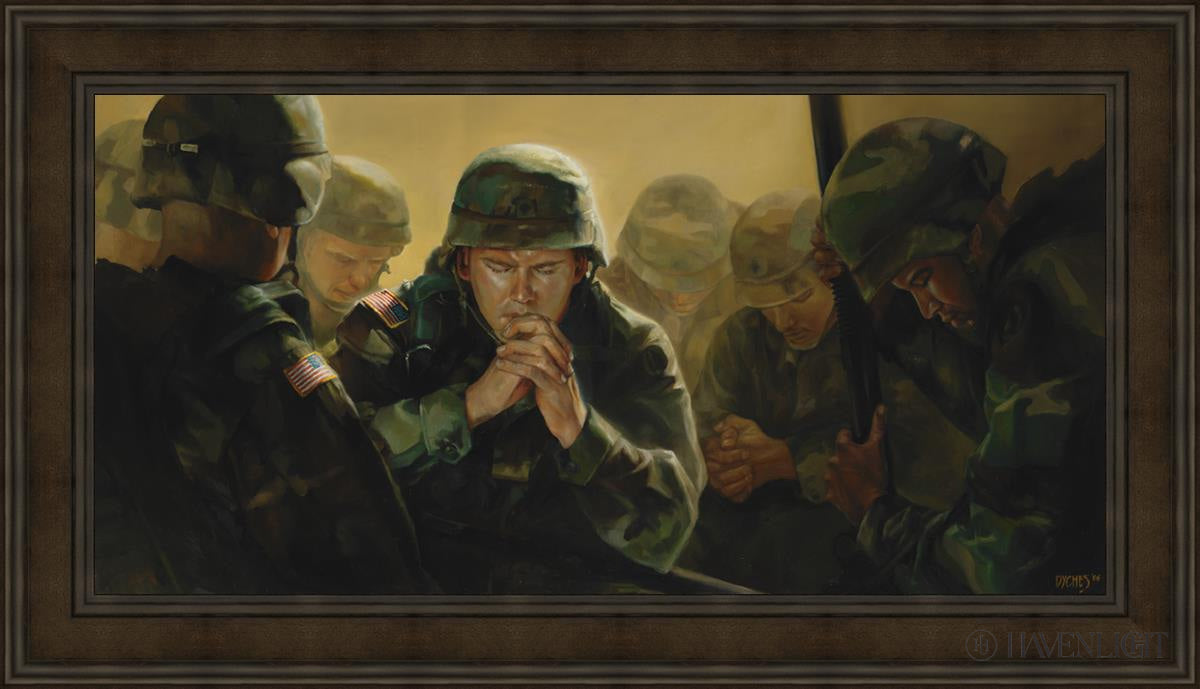 Sweet Hour Of Prayer Open Edition Canvas / 42 3/4 X 21 1/4 Brown 50 1/2 29 Art