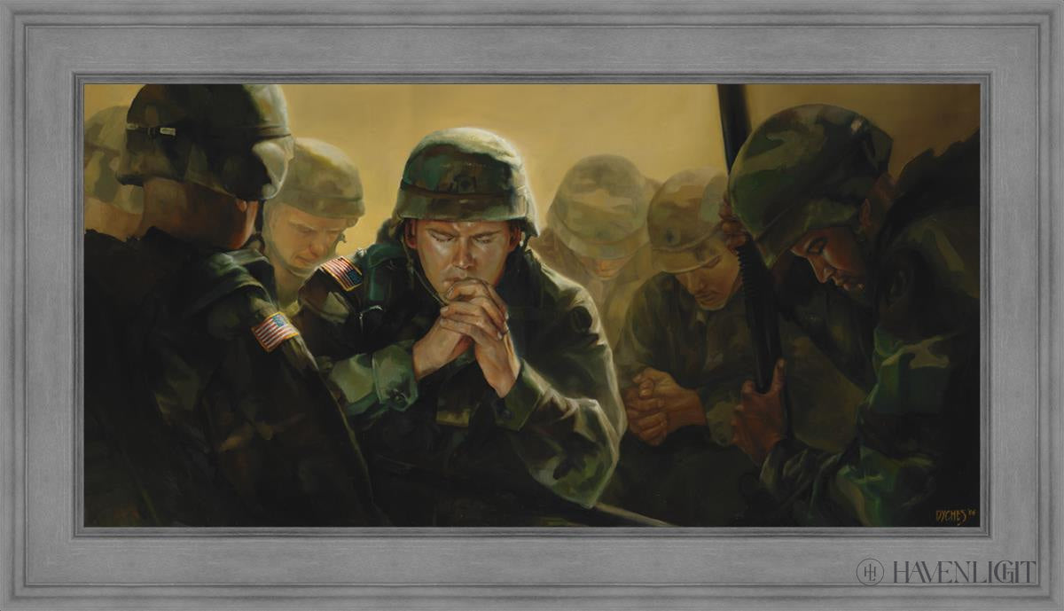 Sweet Hour Of Prayer Open Edition Canvas / 42 3/4 X 21 1/4 Gray 50 1/2 29 Art