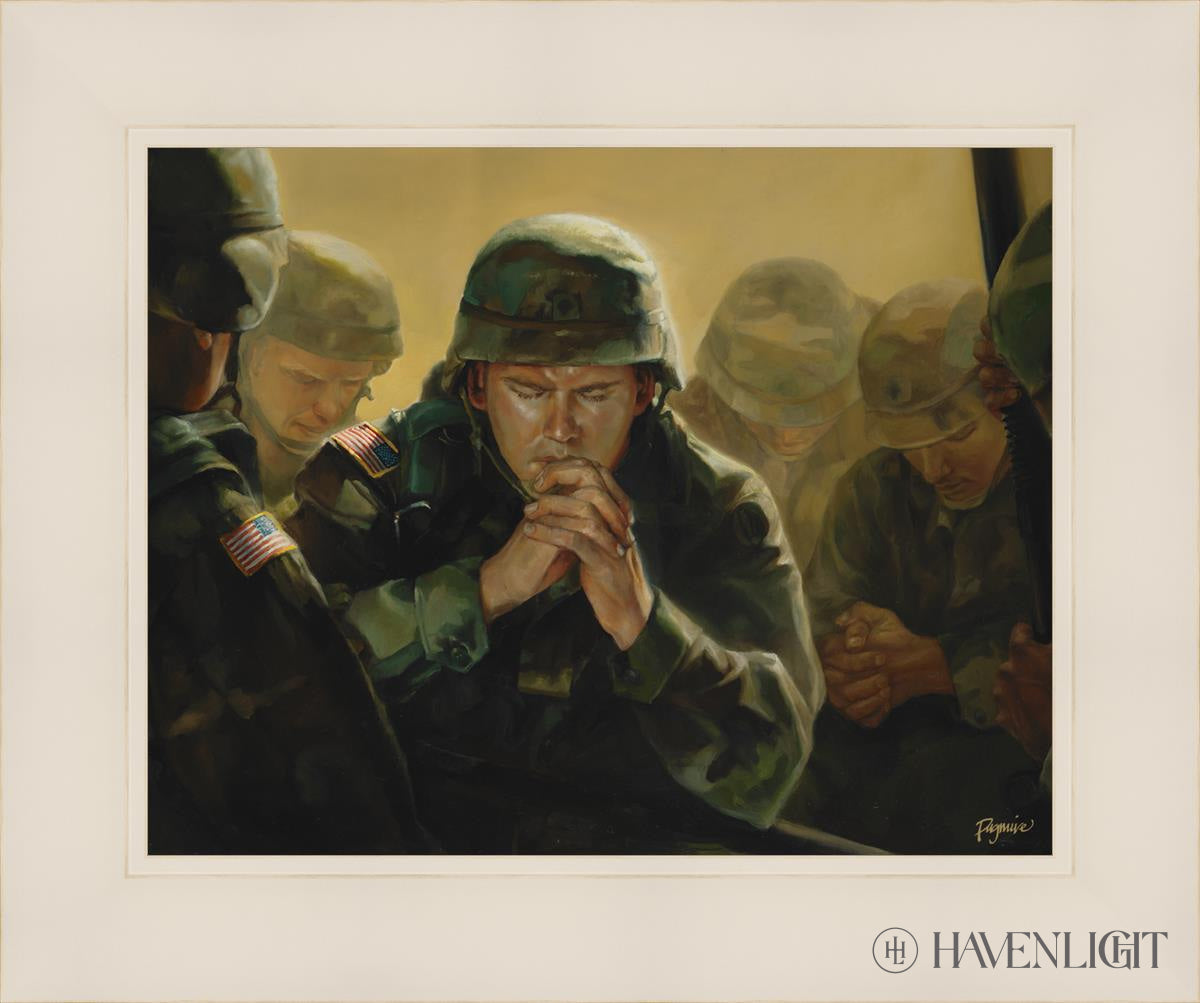 Sweet Hour Of Prayer Open Edition Print / 14 X 11 White 18 1/4 15 Art