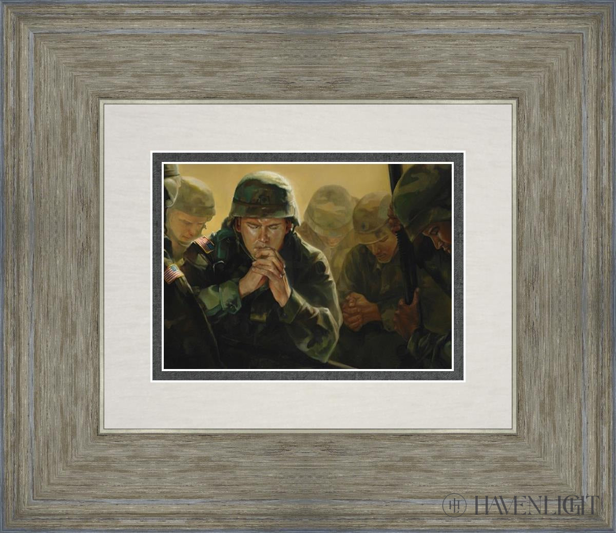 Sweet Hour Of Prayer Open Edition Print / 7 X 5 Gray 14 3/4 12 Art