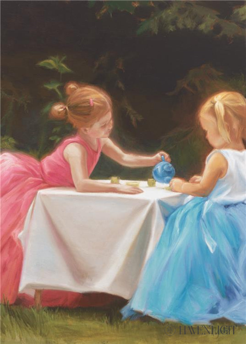 Tea For Two Open Edition Print / 5 X 7 Only Art