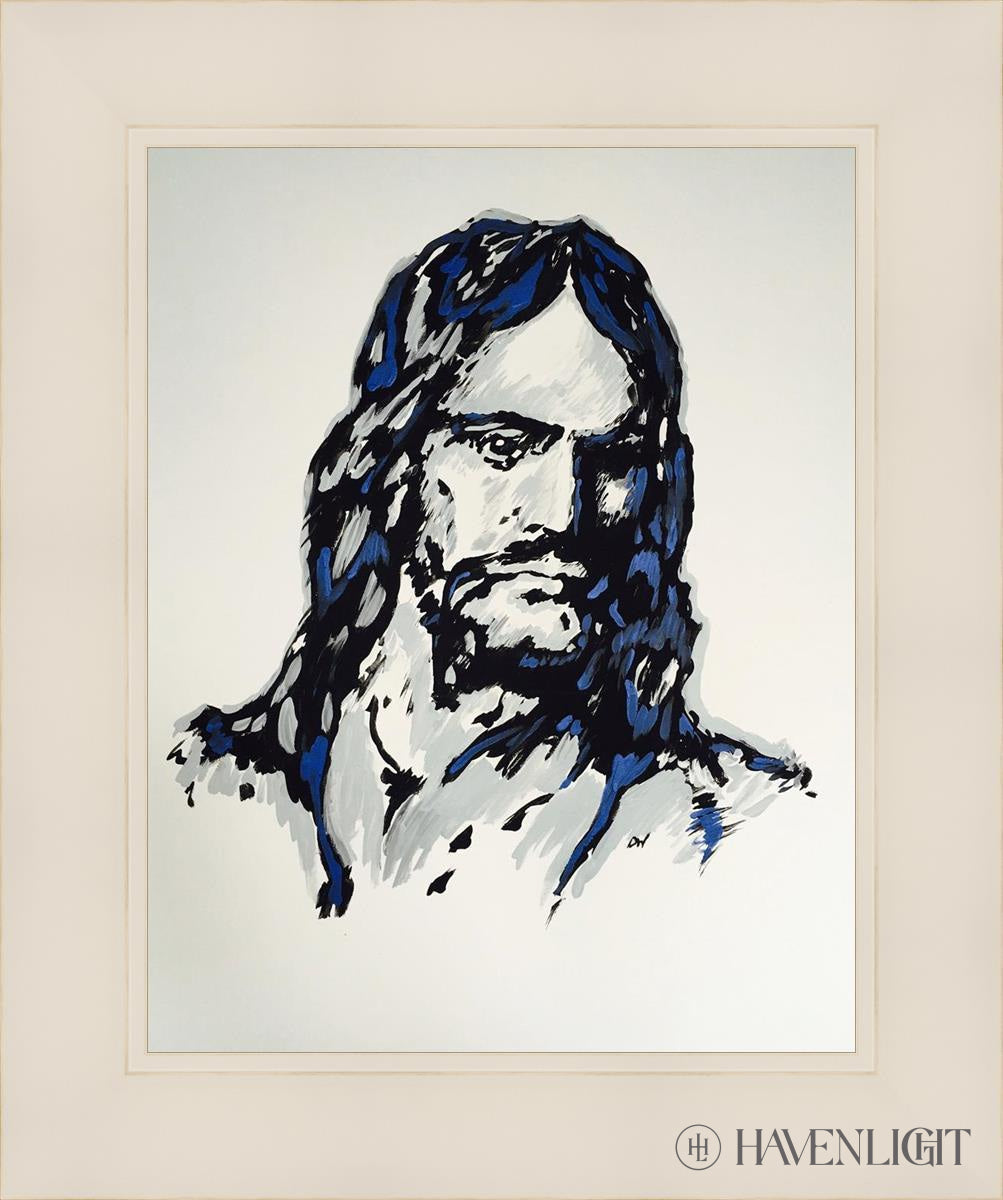 The Christ Open Edition Print / 11 X 14 White 15 1/4 18 Art