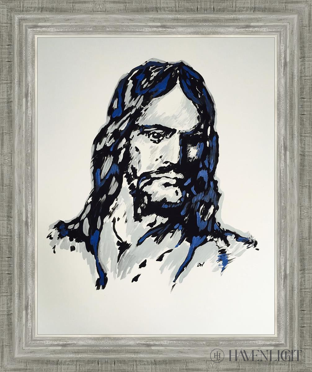 The Christ Open Edition Print / 16 X 20 Silver 3/4 24 Art
