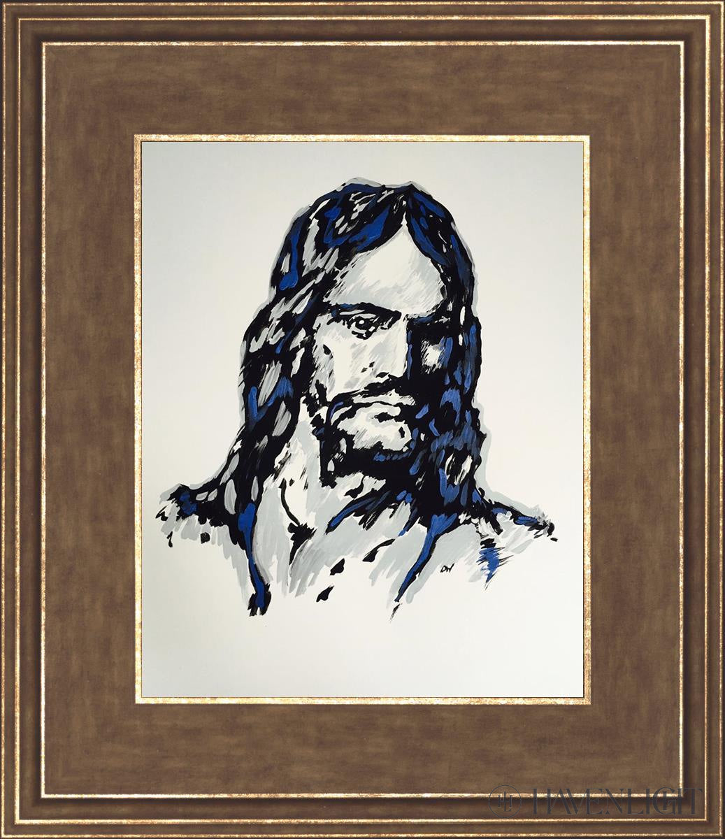 The Christ Open Edition Print / 8 X 10 Gold 12 3/4 14 Art