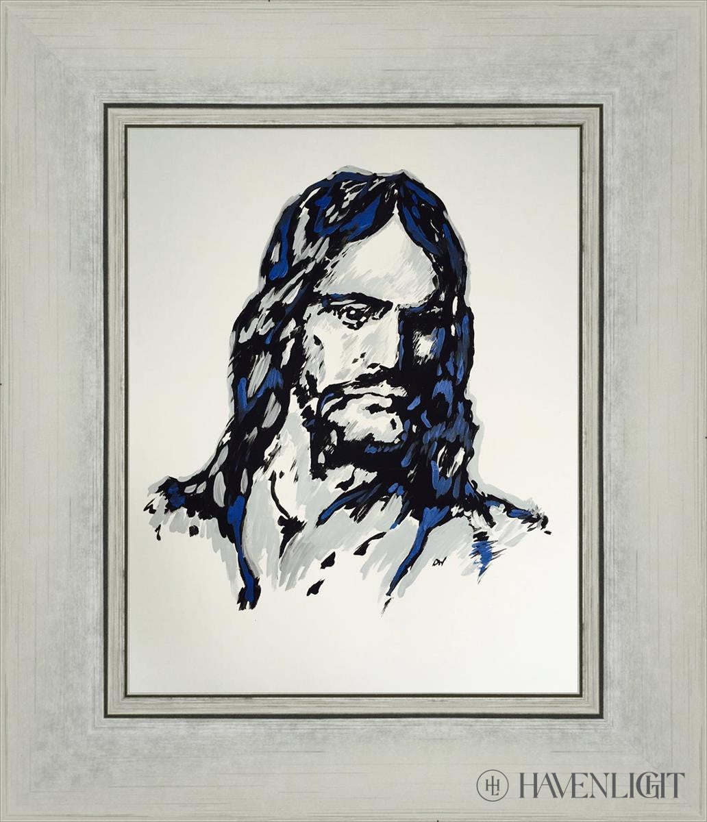 The Christ Open Edition Print / 8 X 10 Silver 12 1/4 14 Art