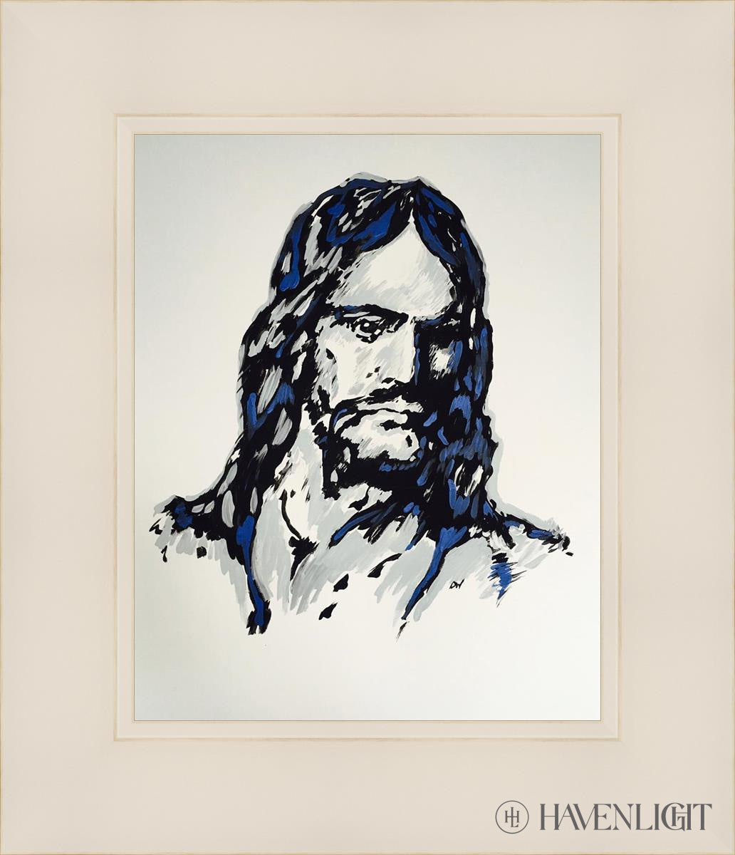 The Christ Open Edition Print / 8 X 10 White 12 1/4 14 Art