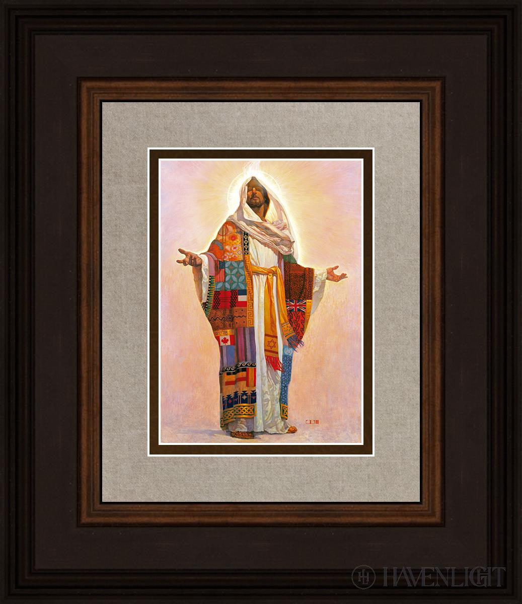 The Coat Of Many Colors Open Edition Print / 5 X 7 Brown 12 3/4 14 Art