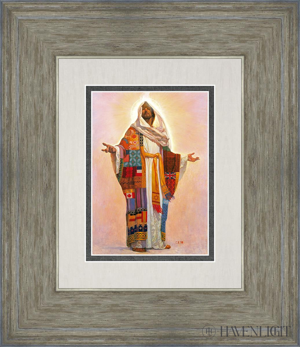 The Coat Of Many Colors Open Edition Print / 5 X 7 Gray 12 3/4 14 Art