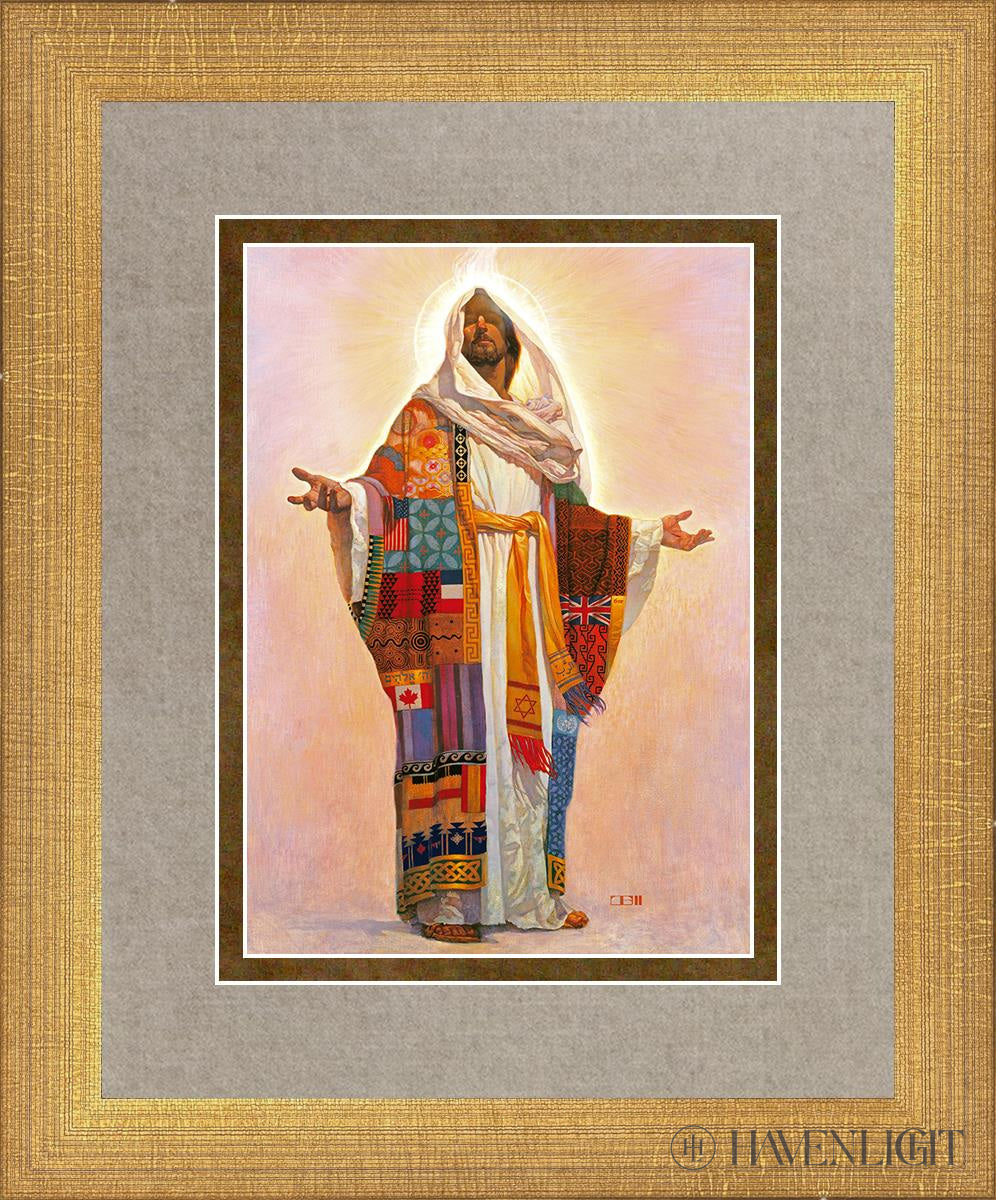 The Coat Of Many Colors Open Edition Print / 5 X 7 Matte Gold 9 3/4 11 Art