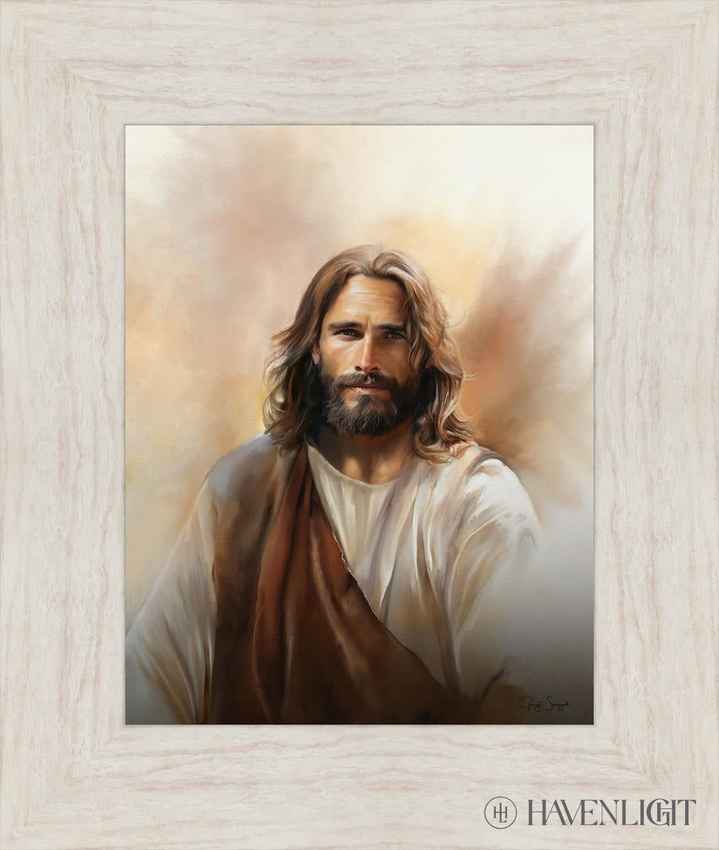 The Compassionate Christ Open Edition Print / 11 X 14 Ivory 16 1/2 19 Art