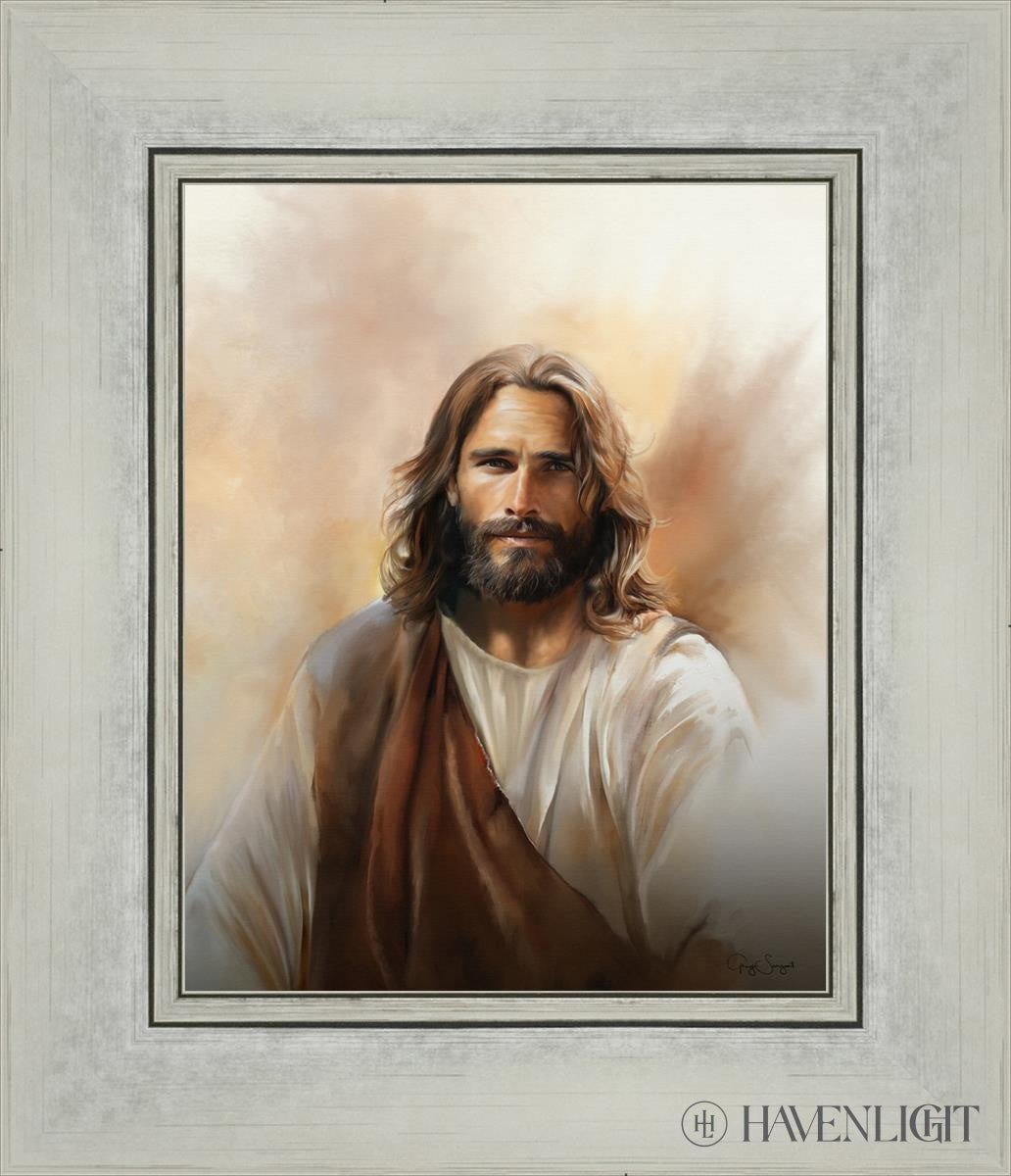 The Compassionate Christ Open Edition Print / 8 X 10 Silver 12 1/4 14 Art
