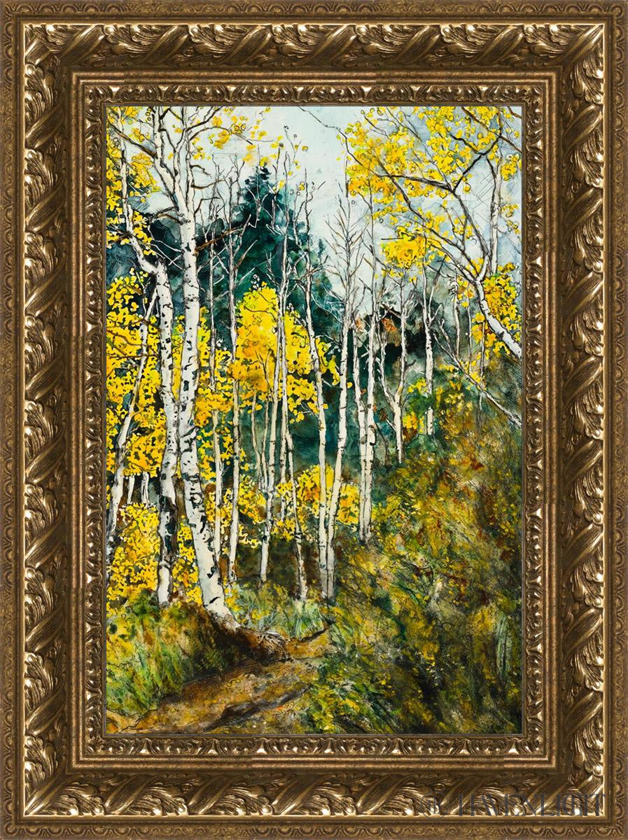 The Golden Wood Open Edition Canvas / 12 X 18 Gold 17 3/4 23 Art