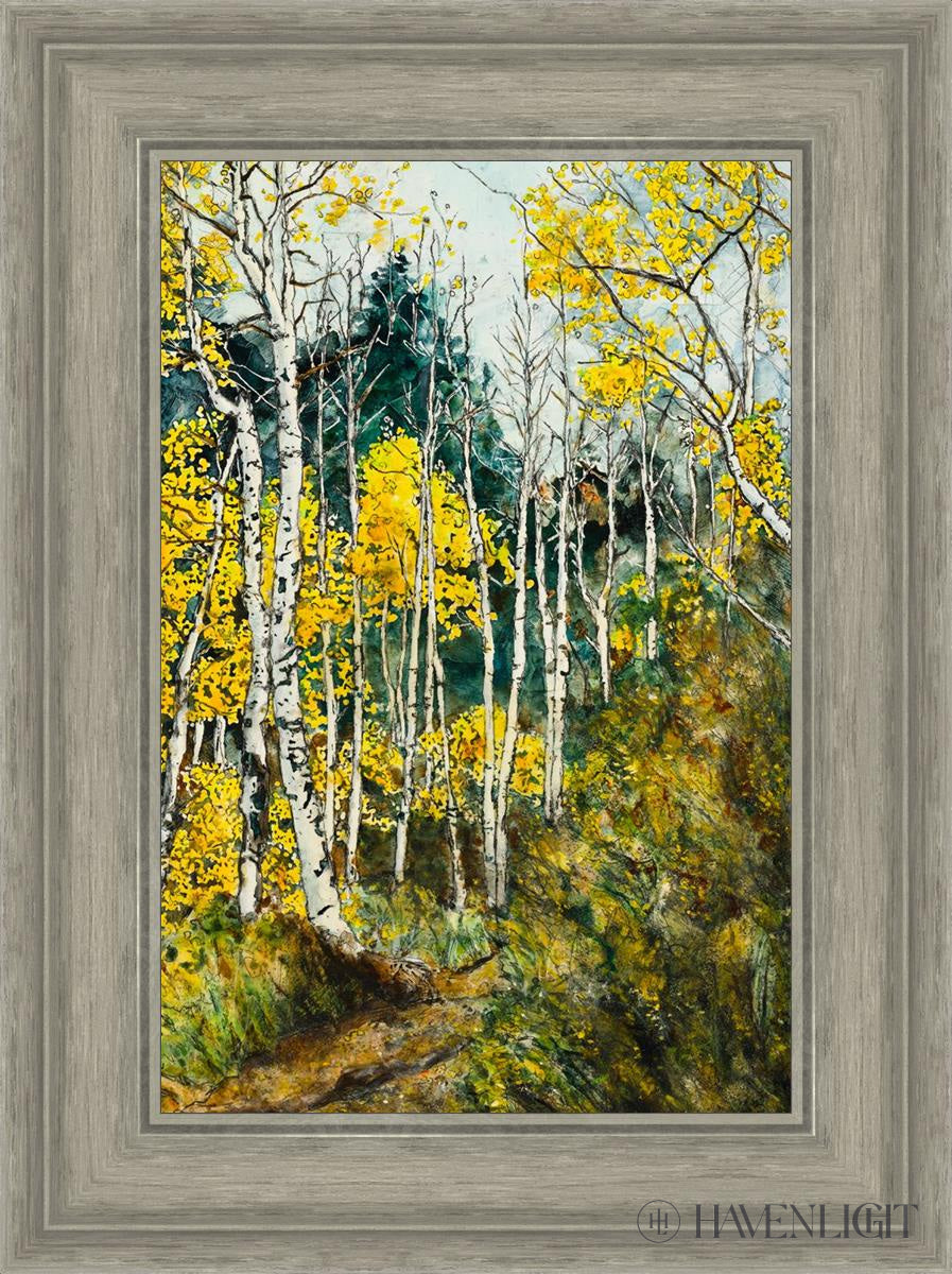 The Golden Wood Open Edition Canvas / 12 X 18 Gray 17 3/4 23 Art