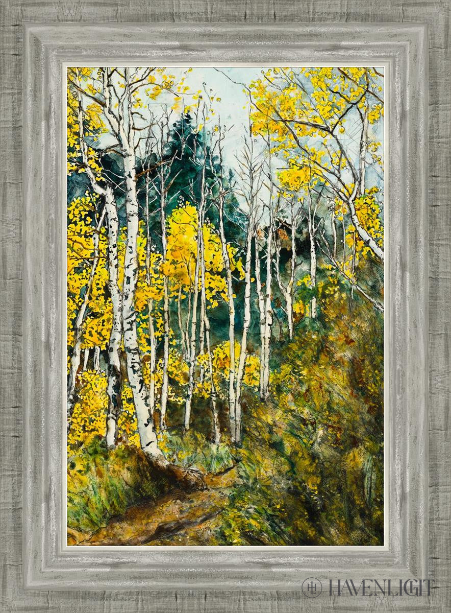 The Golden Wood Open Edition Canvas / 12 X 18 Silver 16 3/4 22 Art