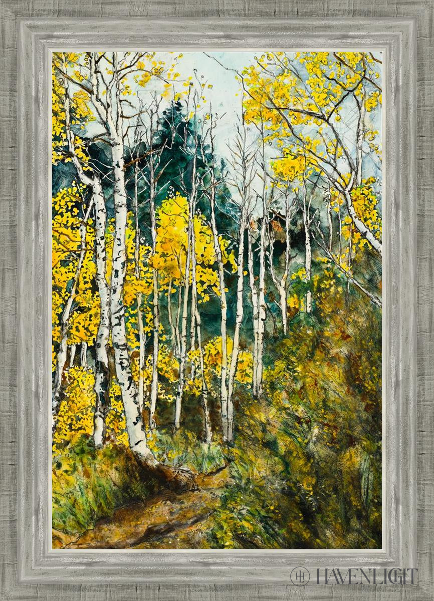 The Golden Wood Open Edition Canvas / 16 X 24 Silver 20 3/4 28 Art