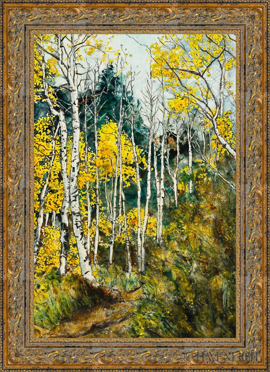 The Golden Wood Open Edition Canvas / 24 X 36 Gold 31 3/4 43 Art