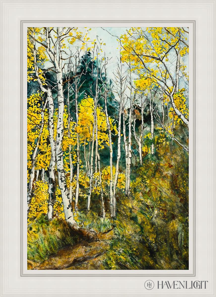 The Golden Wood Open Edition Canvas / 24 X 36 White 31 3/4 43 Art